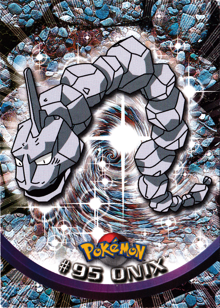 Check the actual price of your Onix Topps Pokemon card on